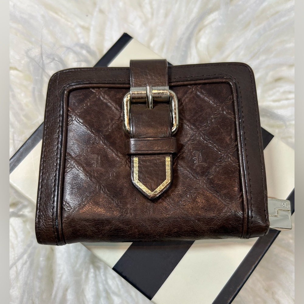 L.A.M.B. Designer 💯 Leather Bifold Wallet♥️